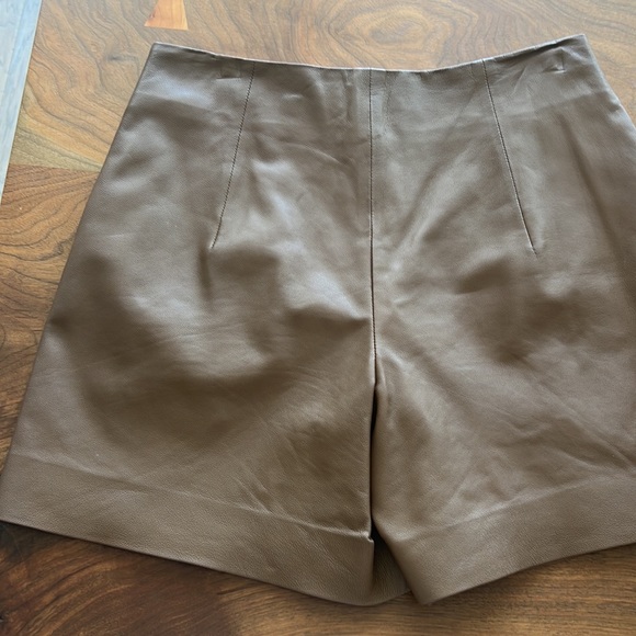 Vince lamb leather short - Picture 4 of 15